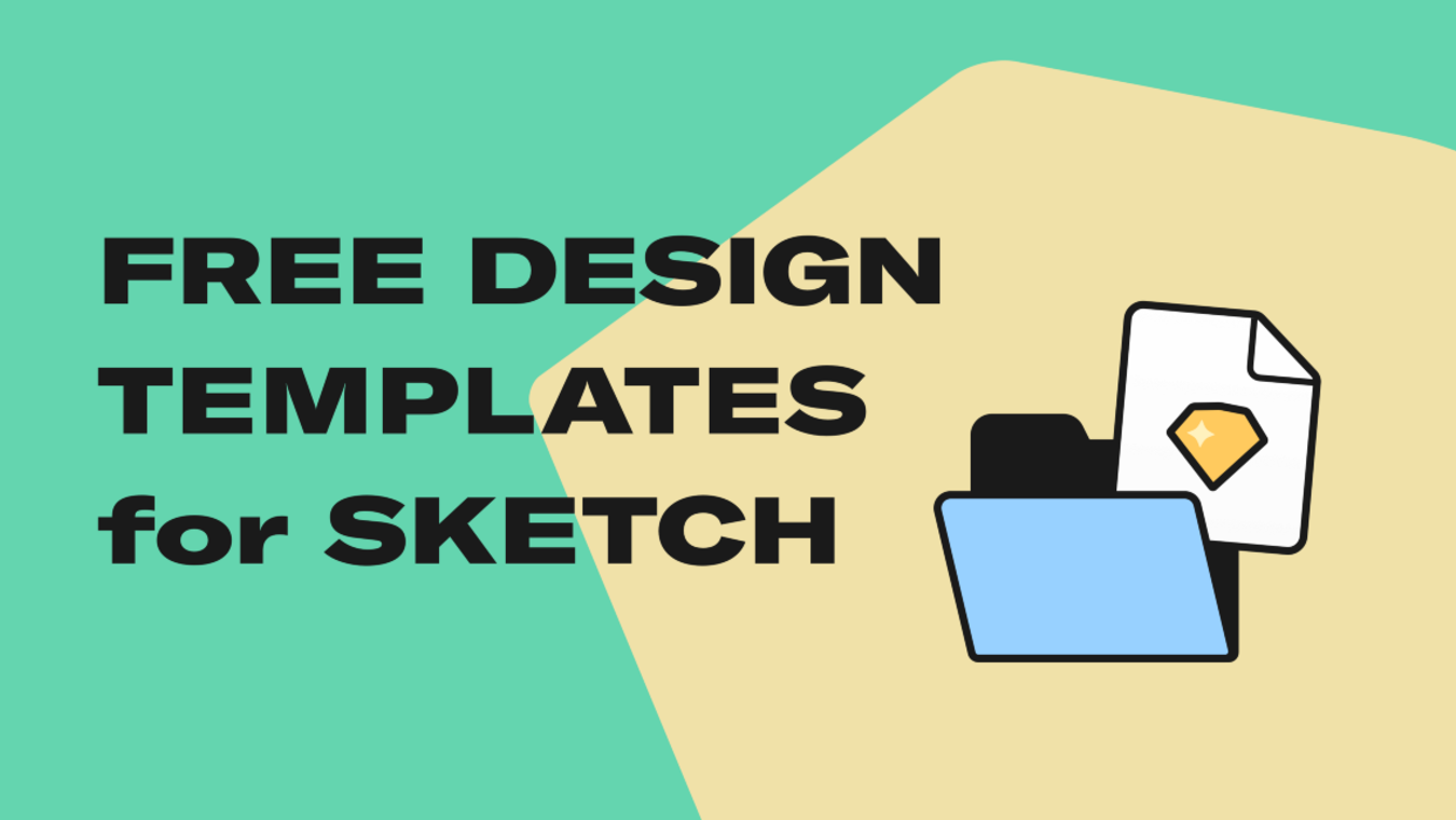 Free design templates for Sketch